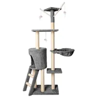 Когтеточка для кошек Malatec 7927   / Напольная / Серый