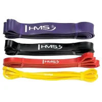 Набор эспандеров HMS GU05  Латекс / Разноцветный