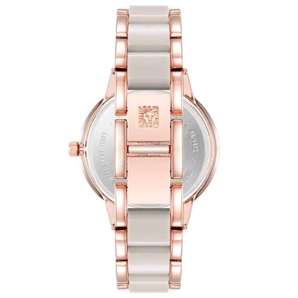 Ceas de mână pentru femei ANNE KLEIN AK/1412TPRG Cuarț / 37 mm photo 3 Ceas de mână pentru femei ANNE KLEIN AK/1412TPRG Cuarț / 37 mm photo 3