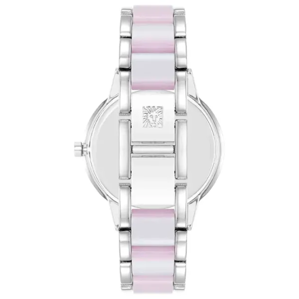 Ceas de mână pentru femei ANNE KLEIN AK/1413IRSV Cuarț / 37 mm photo 3 Ceas de mână pentru femei ANNE KLEIN AK/1413IRSV Cuarț / 37 mm photo 3