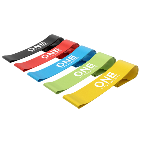 Set expandere ONE Fitness 5907695536102  Latex / Multicolor photo 1 Set expandere ONE Fitness 5907695536102  Latex / Multicolor photo 1