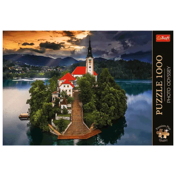 Puzzle Trefl Lake Bled, Slovenia 12+/ Количество деталей: 1000 photo 2 Puzzle Trefl Lake Bled, Slovenia 12+/ Количество деталей: 1000 photo 2