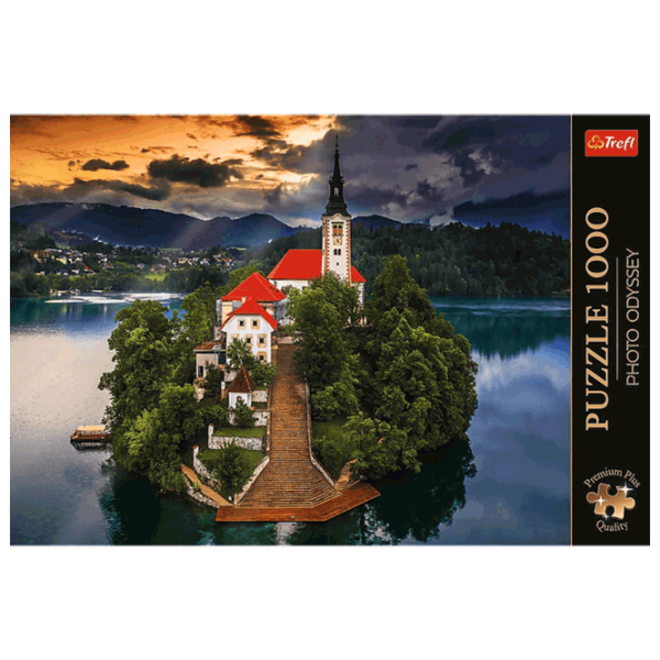 Puzzle Trefl Lake Bled, Slovenia 12+/ Количество деталей: 1000 photo 2 Puzzle Trefl Lake Bled, Slovenia 12+/ Количество деталей: 1000 photo 2