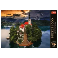 Puzzle Trefl Lake Bled, Slovenia 12+/ Numărul de piese: 1000 photo 2
