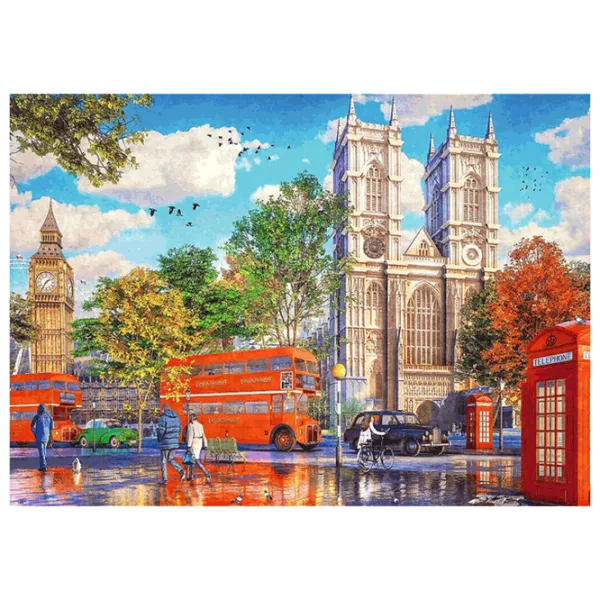 Puzzle Trefl Tea Time: View of London 12+/ Количество деталей: 1000 photo 2 Puzzle Trefl Tea Time: View of London 12+/ Количество деталей: 1000 photo 2