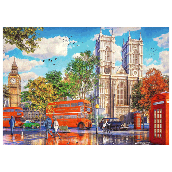 Puzzle Trefl Tea Time: View of London 12+/ Количество деталей: 1000 photo 2 Puzzle Trefl Tea Time: View of London 12+/ Количество деталей: 1000 photo 2
