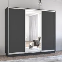 Dulap Mobildor-Lux Fox 270 x 60 x 200 / PAL / Antracit photo 2