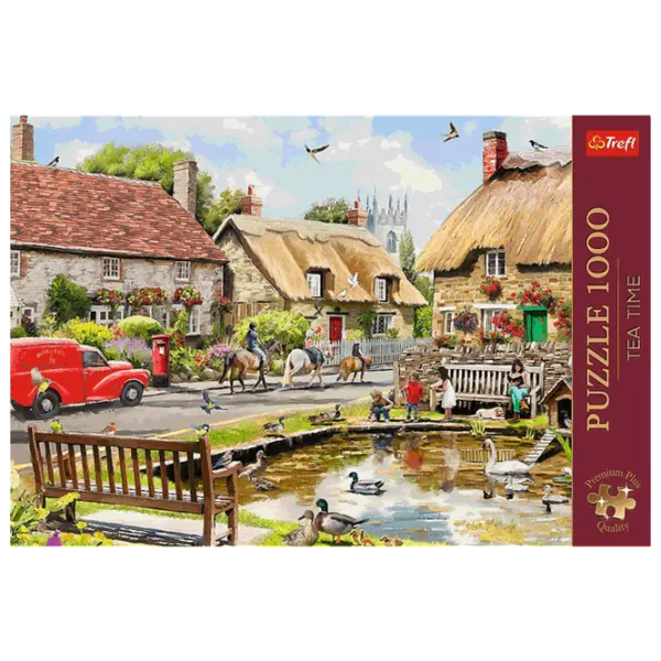 Puzzle Trefl Tea time: Summer in the city 12+/ Количество деталей: 1000 photo 3 Puzzle Trefl Tea time: Summer in the city 12+/ Количество деталей: 1000 photo 3