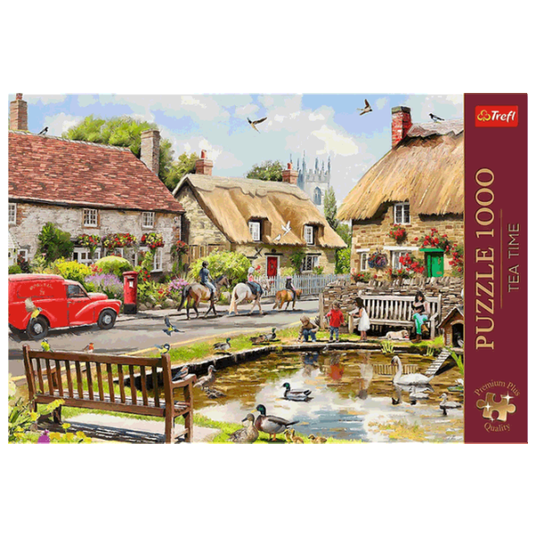 Puzzle Trefl Tea time: Summer in the city 12+/ Количество деталей: 1000 photo 3 Puzzle Trefl Tea time: Summer in the city 12+/ Количество деталей: 1000 photo 3