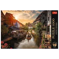 Puzzle Trefl Little Venice in Colmar, France 12+/ Numărul de piese: 1000 photo 3