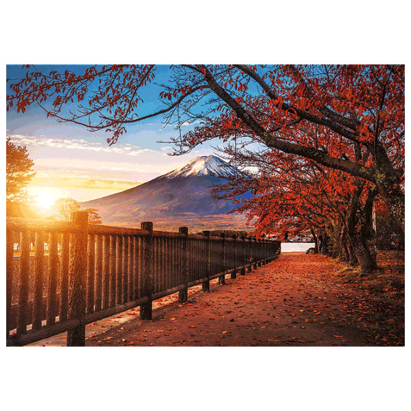 Puzzle Trefl Mount Fuji , Japan 12+/ Numărul de piese: 1000 photo 2 Puzzle Trefl Mount Fuji , Japan 12+/ Numărul de piese: 1000 photo 2