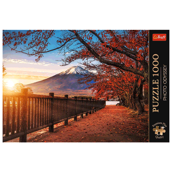 Puzzle Trefl Mount Fuji , Japan 12+/ Numărul de piese: 1000 photo 3 Puzzle Trefl Mount Fuji , Japan 12+/ Numărul de piese: 1000 photo 3