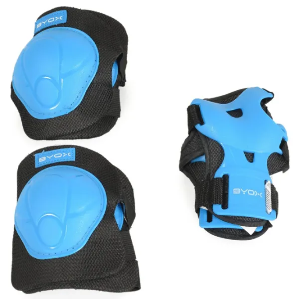 Apărătoare pentru coate Byox Class A  Blue / Textil / Copii photo 2 Apărătoare pentru coate Byox Class A  Blue / Textil / Copii photo 2