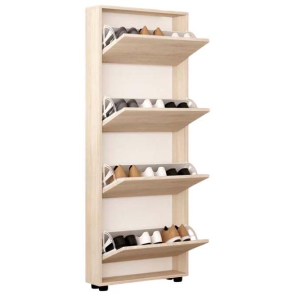 Dulap pentru încălțăminte Mobildor-Lux LEO Slim 164 x 80 x 16 /Sonoma /Sonoma photo 1 Dulap pentru încălțăminte Mobildor-Lux LEO Slim 164 x 80 x 16 /Sonoma /Sonoma photo 1