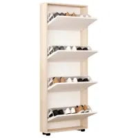 Dulap pentru încălțăminte Mobildor-Lux LEO Slim 164 x 80 x 16 /Sonoma /Sonoma