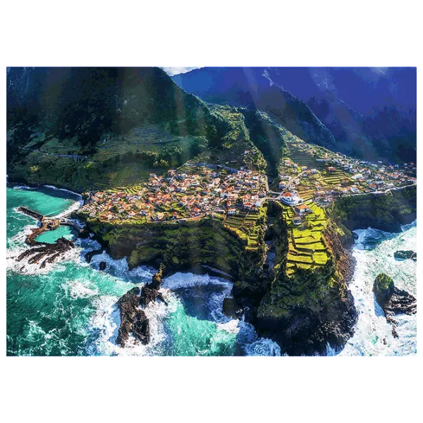 Puzzle Trefl Madeira Island, Portugal 12+/ Numărul de piese: 1000 photo 2 Puzzle Trefl Madeira Island, Portugal 12+/ Numărul de piese: 1000 photo 2
