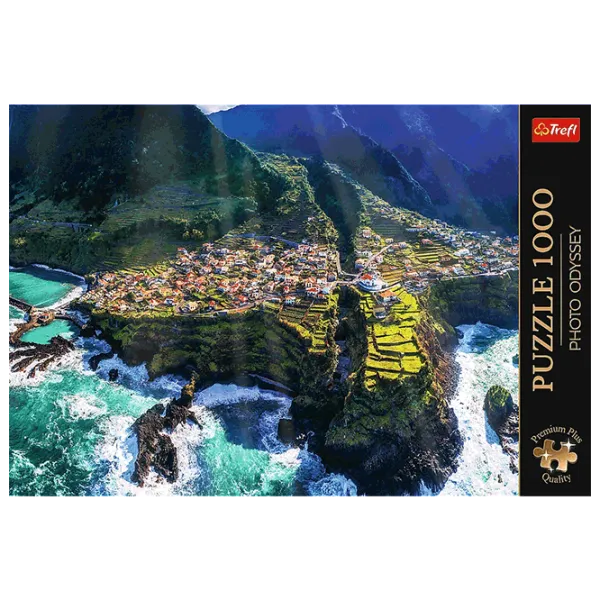 Puzzle Trefl Madeira Island, Portugal 12+/ Numărul de piese: 1000 photo 3 Puzzle Trefl Madeira Island, Portugal 12+/ Numărul de piese: 1000 photo 3