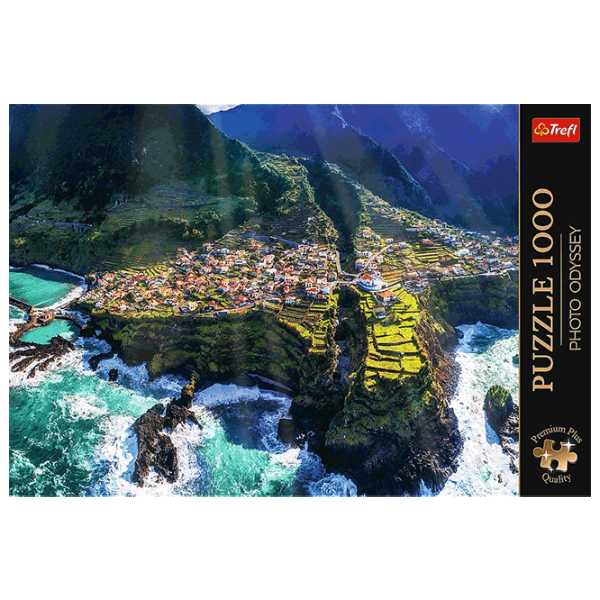 Puzzle Trefl Madeira Island, Portugal 12+/ Numărul de piese: 1000 photo 3 Puzzle Trefl Madeira Island, Portugal 12+/ Numărul de piese: 1000 photo 3
