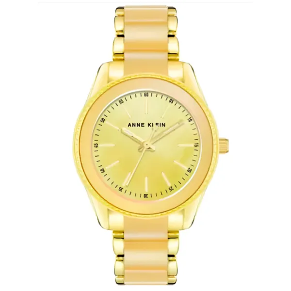 Наручные часы для женщин ANNE KLEIN AK/3214YLGB Кварцевый / 38 мм photo 1 Наручные часы для женщин ANNE KLEIN AK/3214YLGB Кварцевый / 38 мм photo 1