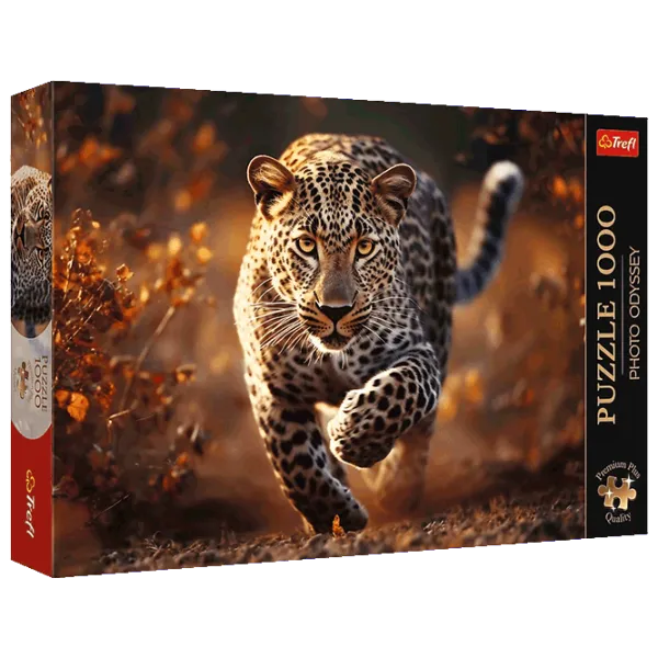 Puzzle Trefl Wild Leopard 12+/ Количество деталей: 1000 photo 1 Puzzle Trefl Wild Leopard 12+/ Количество деталей: 1000 photo 1