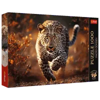 Puzzle Trefl Wild Leopard 12+/ Количество деталей: 1000