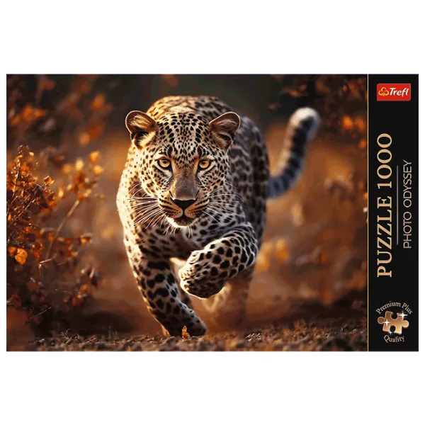 Puzzle Trefl Wild Leopard 12+/ Количество деталей: 1000 photo 3 Puzzle Trefl Wild Leopard 12+/ Количество деталей: 1000 photo 3