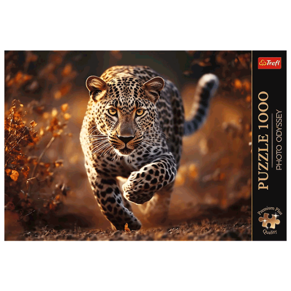 Puzzle Trefl Wild Leopard 12+/ Количество деталей: 1000 photo 3 Puzzle Trefl Wild Leopard 12+/ Количество деталей: 1000 photo 3