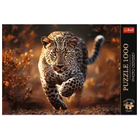 Puzzle Trefl Wild Leopard 12+/ Numărul de piese: 1000 photo 3