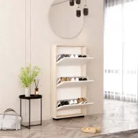 Обувной шкаф Mobildor-Lux LEO Slim 125 x 80 x 16см /Sonoma /Сонома photo 2
