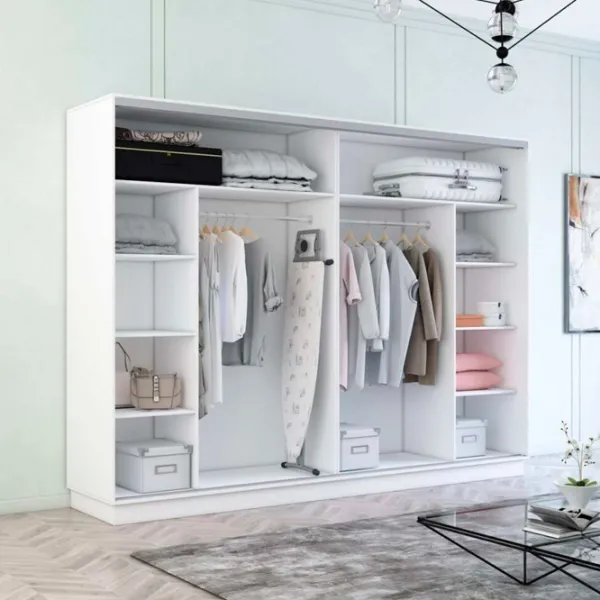 Dulap Mobildor-Lux Fox 320 x 60 x 230 / PAL / Antracit photo 2