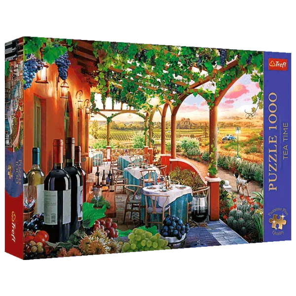 Puzzle Trefl Tea Time: The Italian Vineyard 12+/ Количество деталей: 1000 photo 1 Puzzle Trefl Tea Time: The Italian Vineyard 12+/ Количество деталей: 1000 photo 1