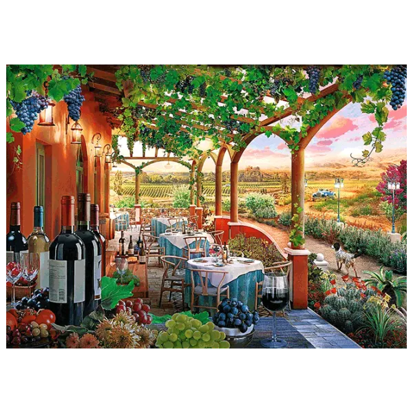 Puzzle Trefl Tea Time: The Italian Vineyard 12+/ Количество деталей: 1000 photo 2 Puzzle Trefl Tea Time: The Italian Vineyard 12+/ Количество деталей: 1000 photo 2