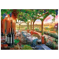 Puzzle Trefl Tea Time: The Italian Vineyard 12+/ Количество деталей: 1000 photo 2