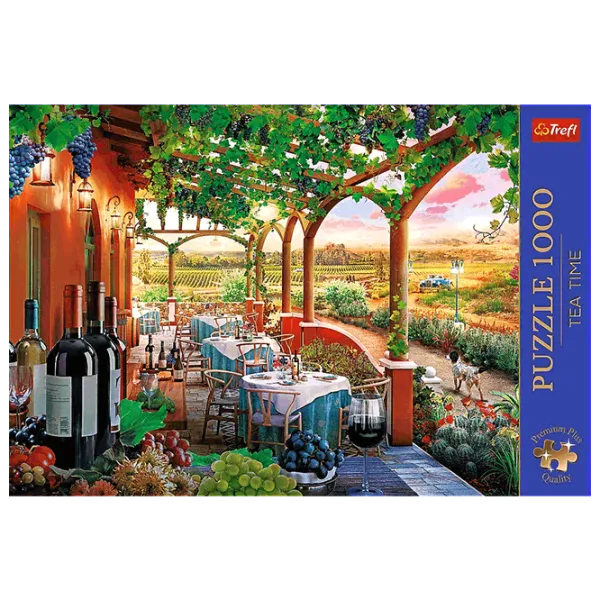 Puzzle Trefl Tea Time: The Italian Vineyard 12+/ Количество деталей: 1000 photo 3 Puzzle Trefl Tea Time: The Italian Vineyard 12+/ Количество деталей: 1000 photo 3