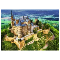 Puzzle Trefl Hohenzollern Castle, Germany 12+/ Numărul de piese: 1000 photo 2