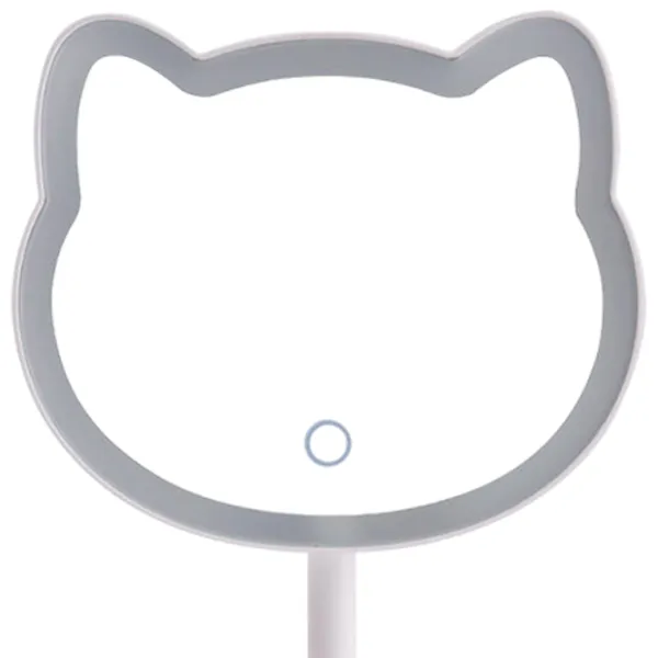 Oglindă de machiaj LED Mirror Cat Makeup Unilateral / White photo 3