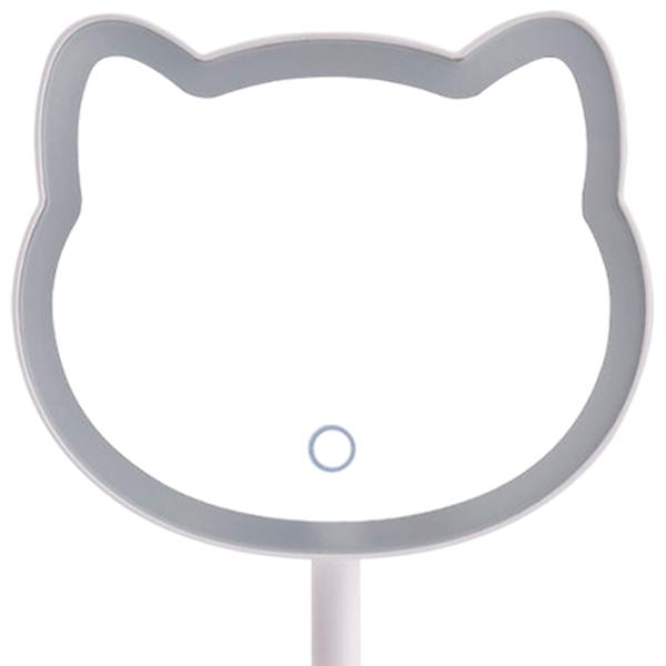 Oglindă de machiaj LED Mirror Cat Makeup Unilateral / White photo 3