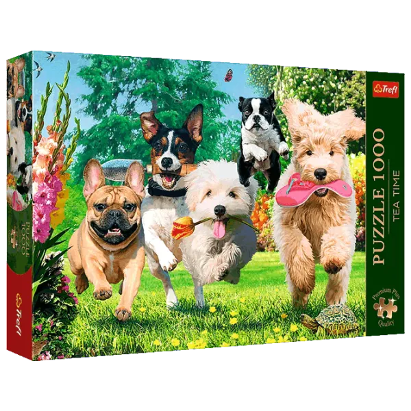 Puzzle Trefl Here Comes Trouble! 12+/ Количество деталей: 1000 photo 1