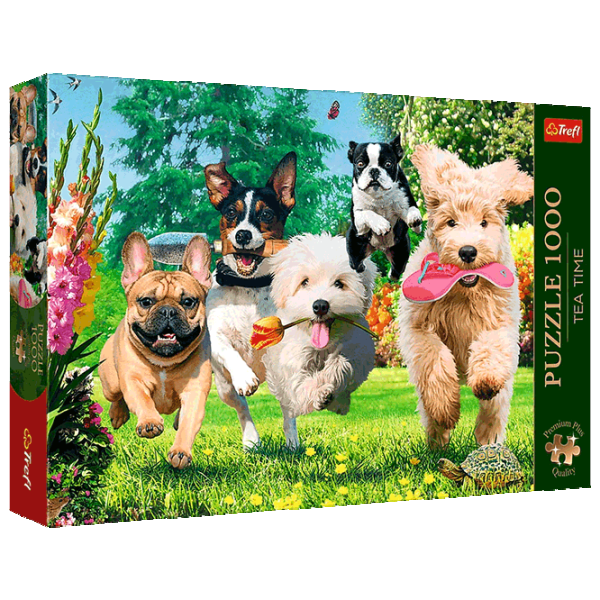 Puzzle Trefl Here Comes Trouble! 12+/ Количество деталей: 1000 photo 1