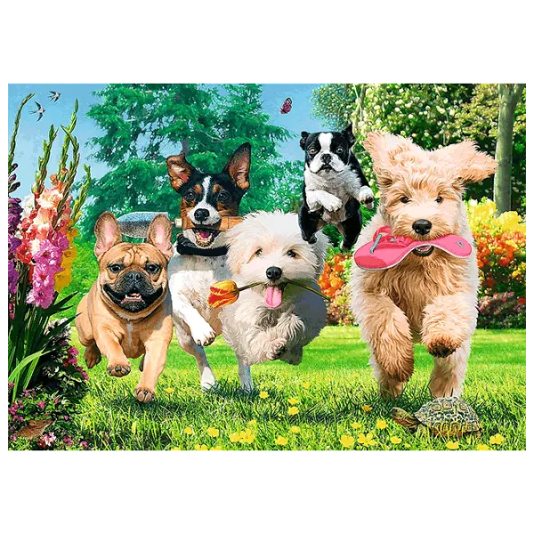 Puzzle Trefl Here Comes Trouble! 12+/ Количество деталей: 1000 photo 2