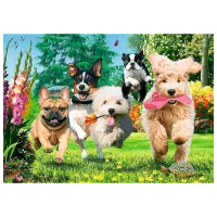 Puzzle Trefl Here Comes Trouble! 12+/ Numărul de piese: 1000 photo 2