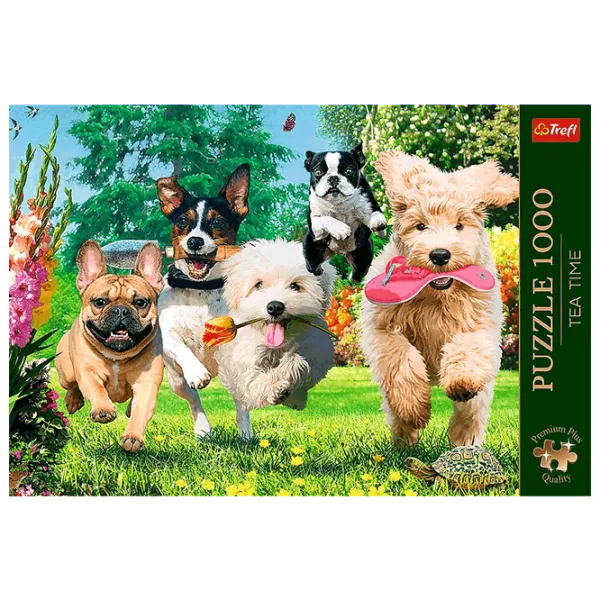 Puzzle Trefl Here Comes Trouble! 12+/ Количество деталей: 1000 photo 3