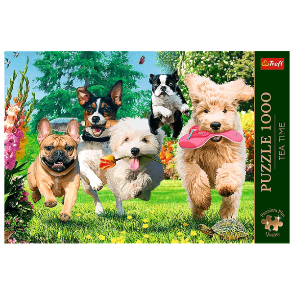 Puzzle Trefl Here Comes Trouble! 12+/ Количество деталей: 1000 photo 3