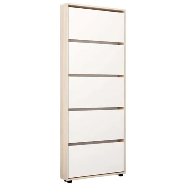 Dulap pentru încălțăminte Mobildor-Lux LEO Slim 203 x 80 x 16 /Sonoma /Sonoma photo 1 Dulap pentru încălțăminte Mobildor-Lux LEO Slim 203 x 80 x 16 /Sonoma /Sonoma photo 1