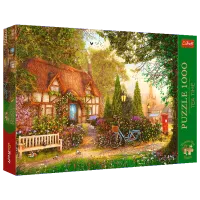 Puzzle Trefl Tea Time: A Thatched House 12+/ Numărul de piese: 1000