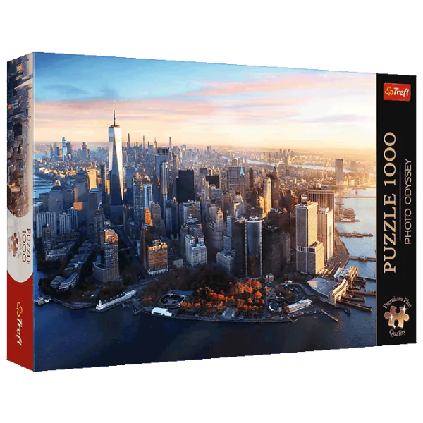 Puzzle Trefl Manhattan, New York 12+/ Количество деталей: 1000 photo 1
