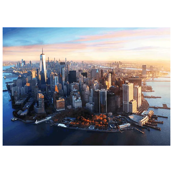 Puzzle Trefl Manhattan, New York 12+/ Количество деталей: 1000 photo 2