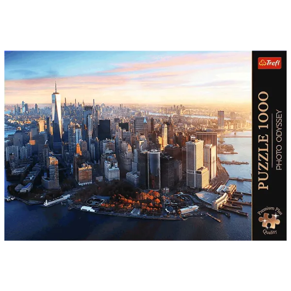 Puzzle Trefl Manhattan, New York 12+/ Количество деталей: 1000 photo 3