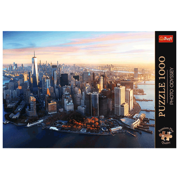 Puzzle Trefl Manhattan, New York 12+/ Количество деталей: 1000 photo 3