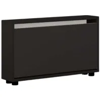 Dulap pentru încălțăminte Mobildor-Lux LEO Slim 47 x 80 x 16 /Anthracite /Anthracite